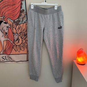 Grey sweatpants.